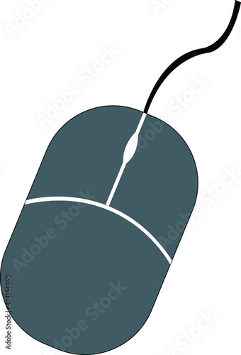 simple computer mouse vector for your design needs