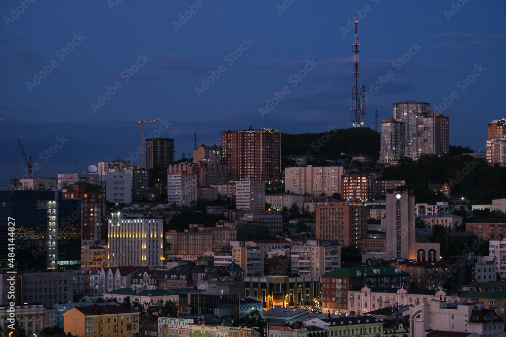 Fototapeta premium city at night