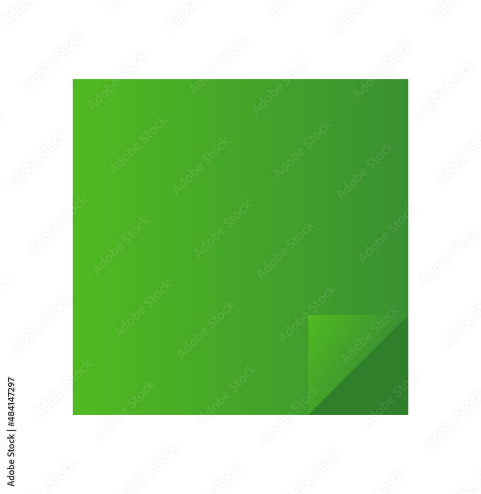 Zielona kartka - obrazy, fototapety, plakaty 