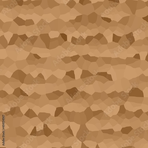 Abstract geometrical background Copper color. Random pattern background. Texture Copper color pattern background.