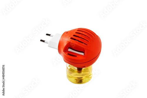 Insect exterminator on a white background. Isolation and clipping. Fumigator.