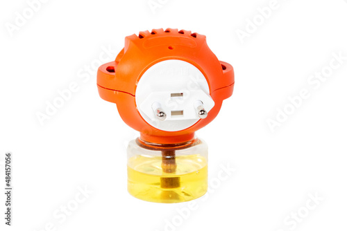 Insect exterminator on a white background. Isolation and clipping. Fumigator.