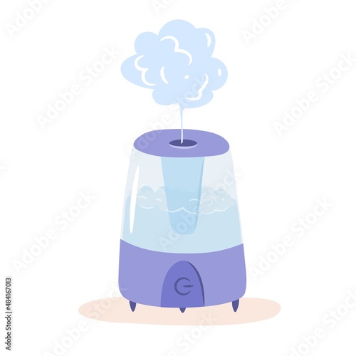 Humidifier vector illustration isolated on white background