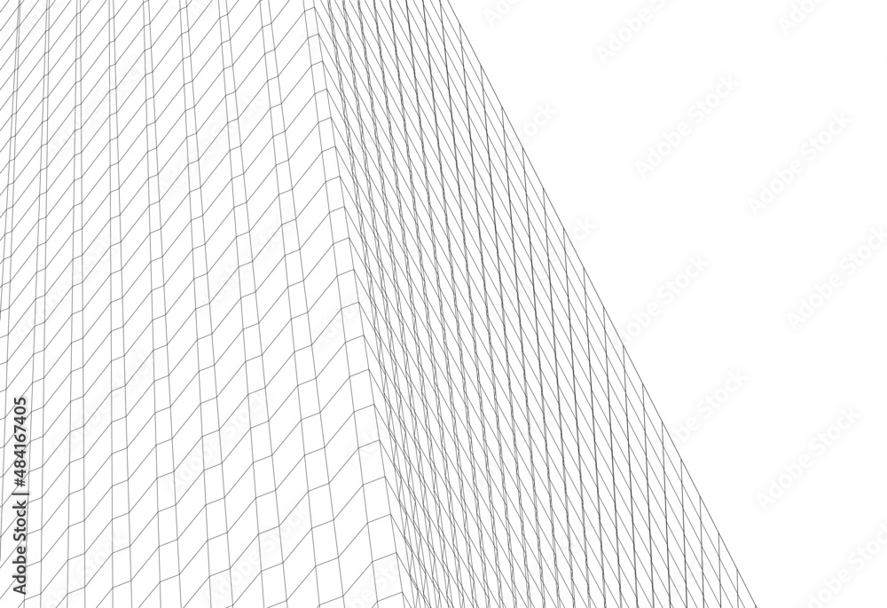 abstract architecture vector illustration abstract architecture vector illustration