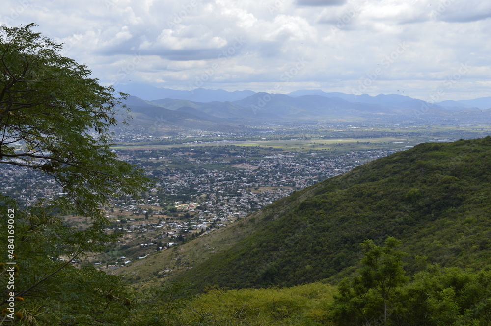 Vista da cidade de Oaxaca