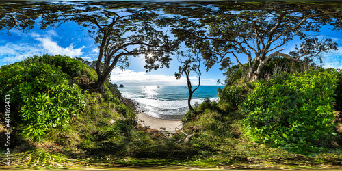 Cliffs - Whiritoa - Coromandel Peninsula - Waikato - New Zealand photo