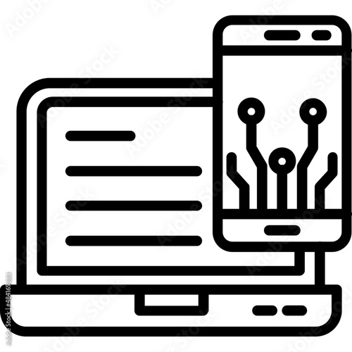 Digitalization Icon