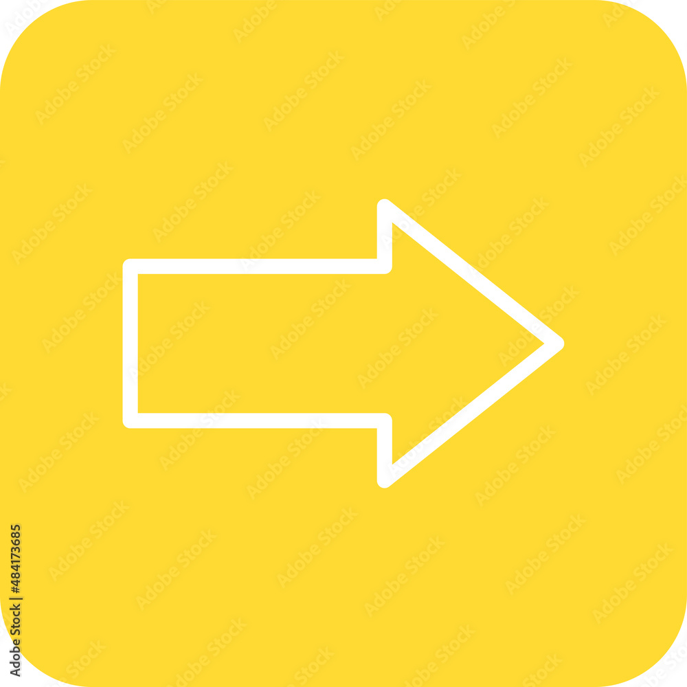 Right arrow Vector Icon Design Illustration Right arrow Vector Icon Design Illustration