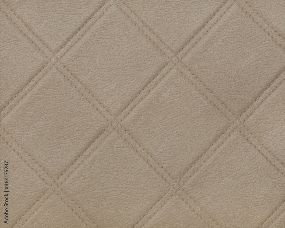 Fototapeta premium brown texture leather background. diamonds.