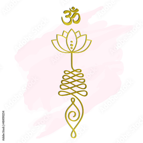 Buddhist symbol for life path