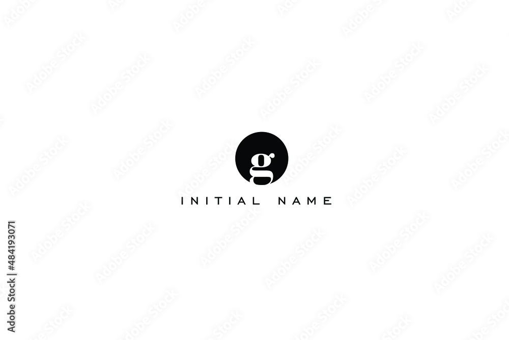 Simple and Elegant circular logo of letter G with polygon for company name or initial name. Simple and Elegant circular logo of letter G with polygon for company name or initial name.