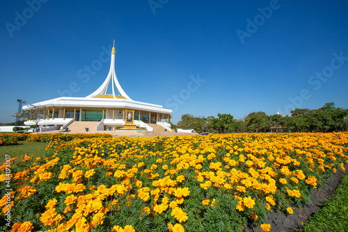 Canvas Print Rajamangkala Hall (The Royal Pavilion) building in Suan Luang Rama IX of Thailan