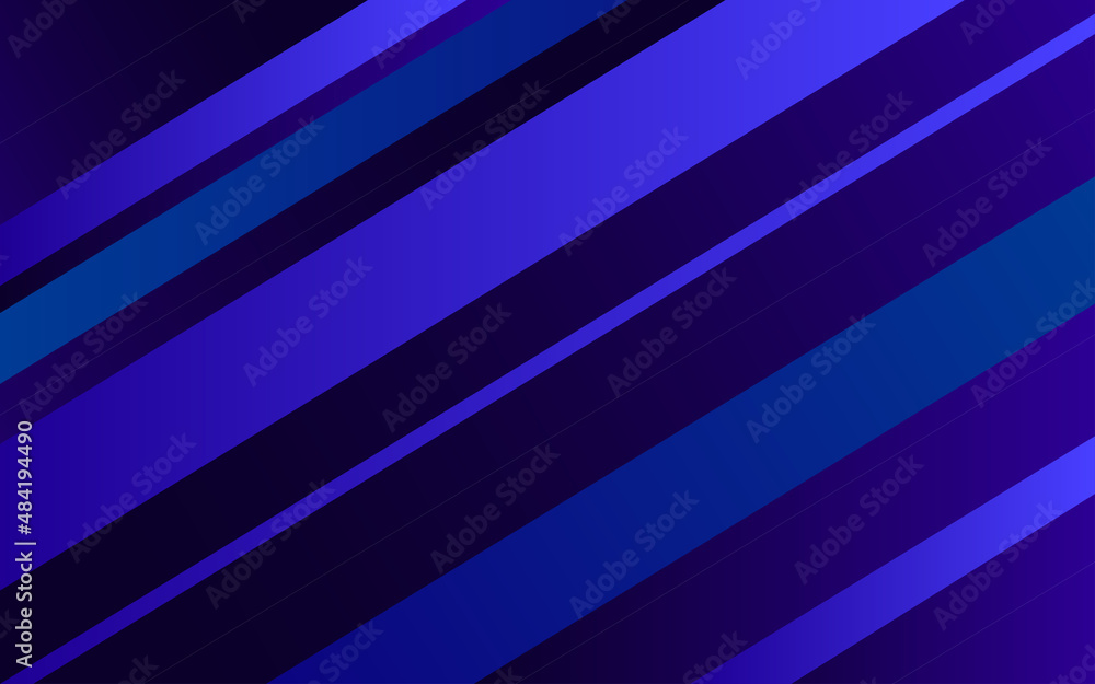 Obraz premium Blue geometric gradient background