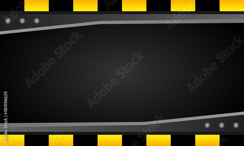 construction background. with a combination of black and yellow
