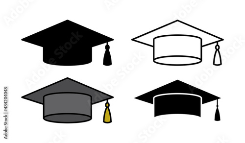 Graduation hat Set of graduation caps 
