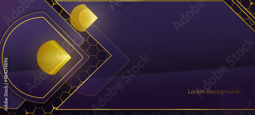 Web lorem bacrground gold violet business