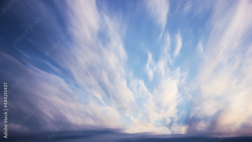 Obraz premium blue sky background with clouds