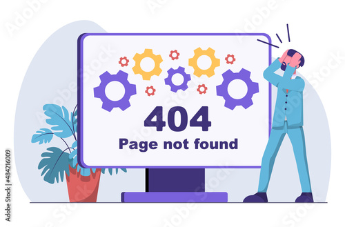 Oops the connection is lost. Mistake 404 page not found.
