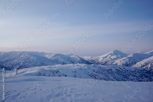Winter landscape on the Vilyuchinsky pass © Pavel