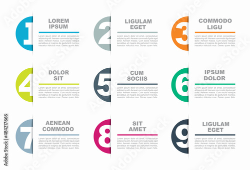 Infographic design template with place for your data. Vector illustration.