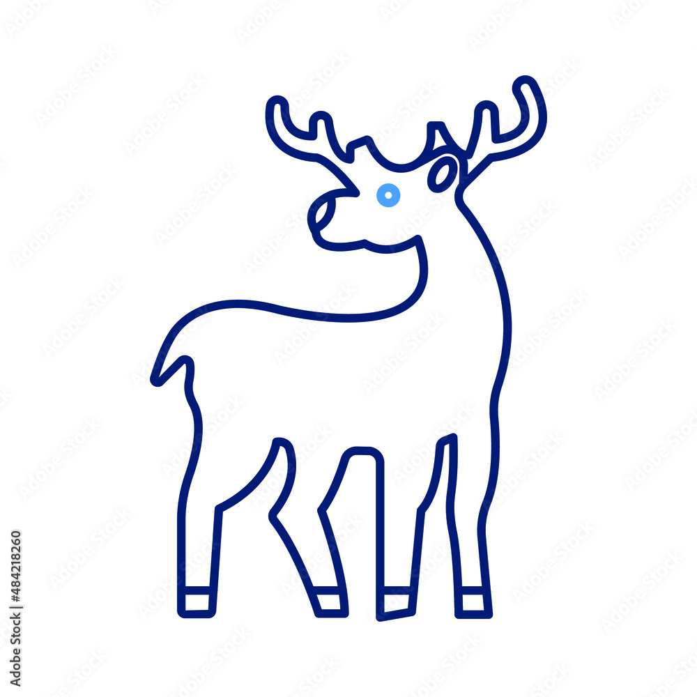 deer animal Vector icon which is suitable for commercial work and easily modify or edit it
deer animal Vector icon which is suitable for commercial work and easily modify or edit it