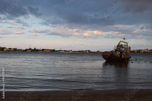boat on the beach
