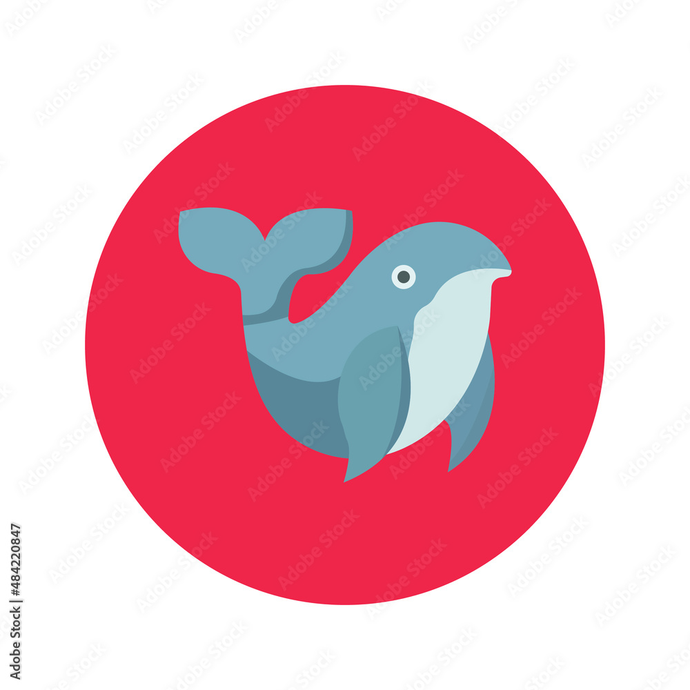 Whale animal Vector icon which is suitable for commercial work and easily modify or edit it
Whale animal Vector icon which is suitable for commercial work and easily modify or edit it