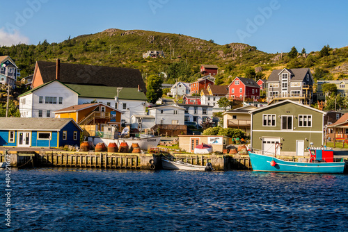 Fishing village of Petty Harbour, Newfoundland photo