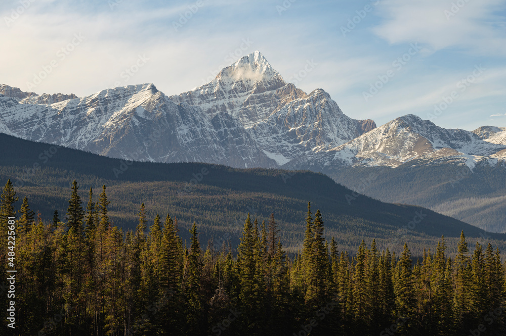 Peaks of Mount Edith Cavell, Jasper National Park, UNESCO World Heritage Site, Alberta, Canadian Rockies Peaks of Mount Edith Cavell, Jasper National Park, UNESCO World Heritage Site, Alberta, Canadian Rockies