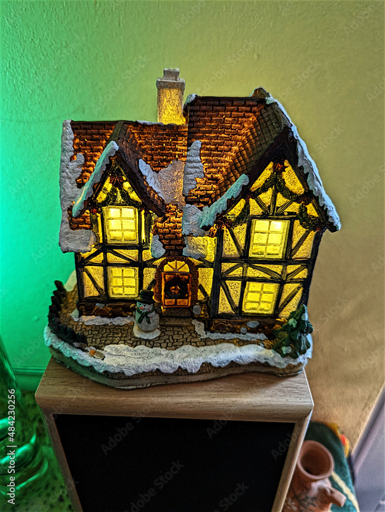 Hexenhaus, Weihnachten, Beleuchtung, Haus, Lampe