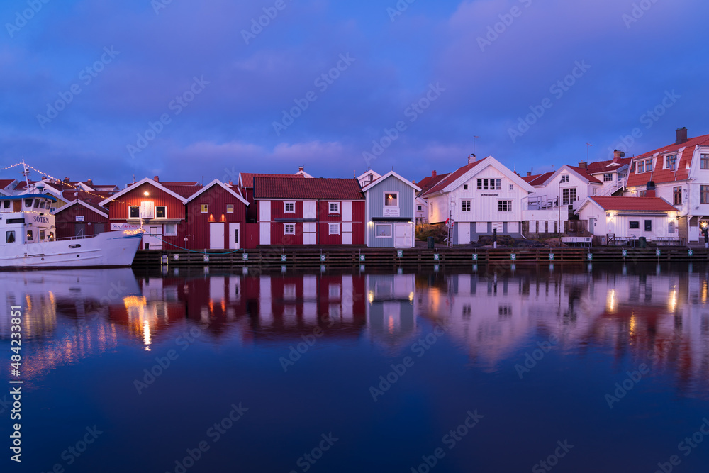 village of Smogen, Sweden