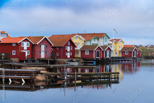 village of Smogen, Sweden