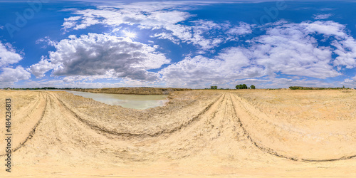 quarry pond vr enviroment 360° x 180° 2/3