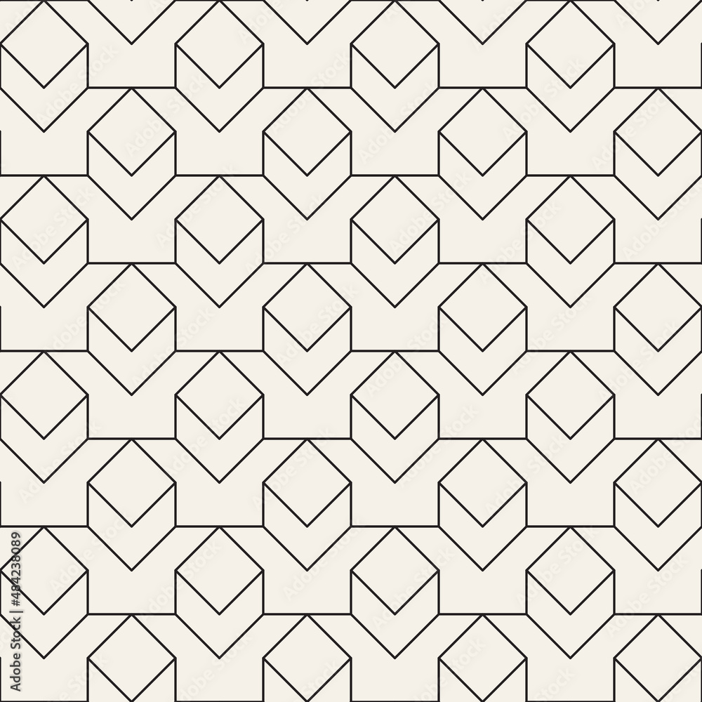 Vector seamless pattern. Repeating geometric elements. Stylish background design. Vector seamless pattern. Repeating geometric elements. Stylish background design.