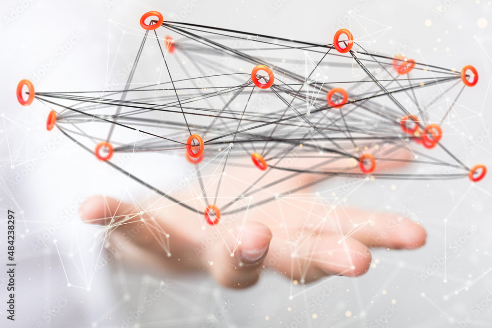 conference Digital Network and data concept 3d conference Digital Network and data concept 3d