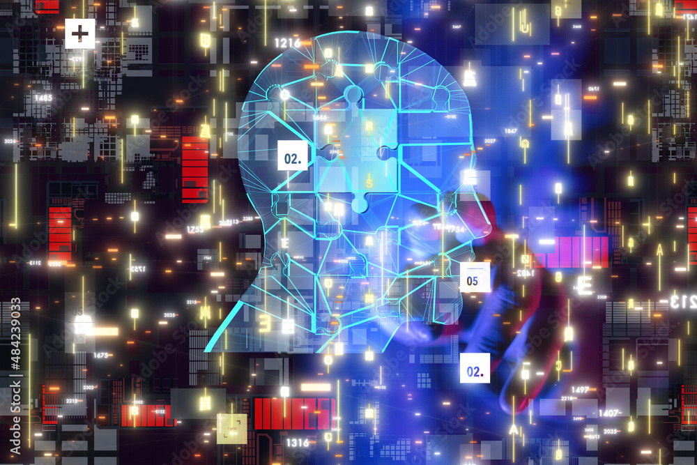 digital medical futuristic interface 3D rendering digital medical futuristic interface 3D rendering