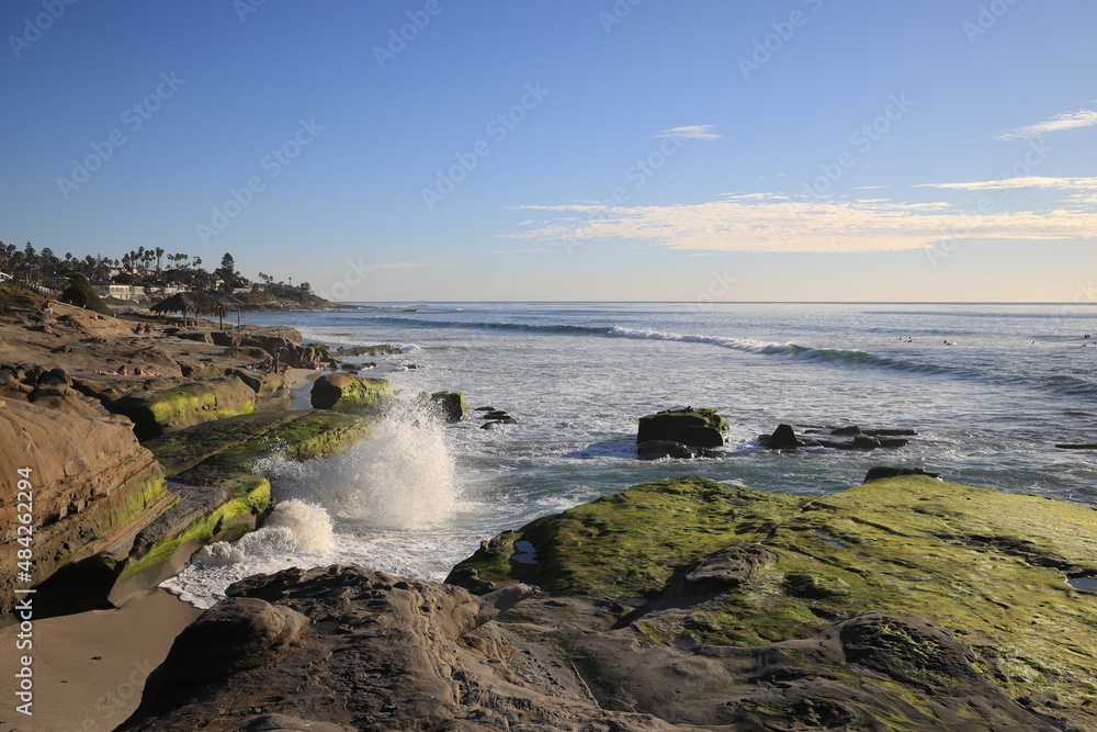 Obraz premium Windansea Beach in La Jolla, San Diego