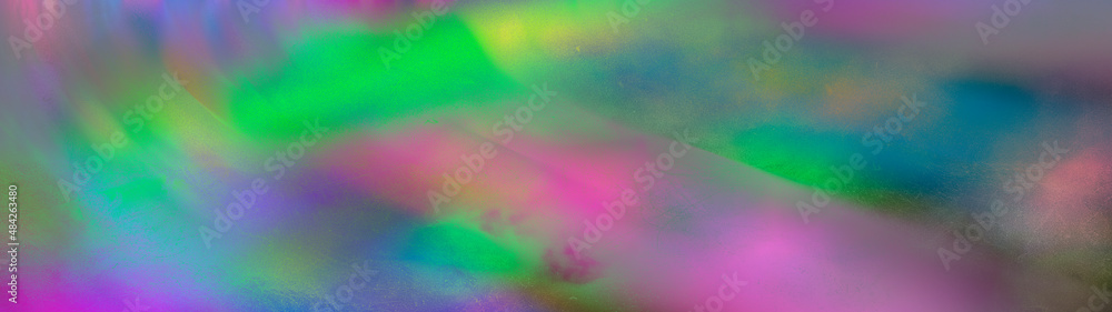 bright color blurs on a gray background