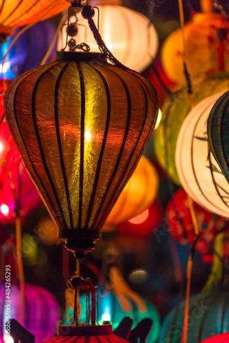 Lanterns at Night © Benoit