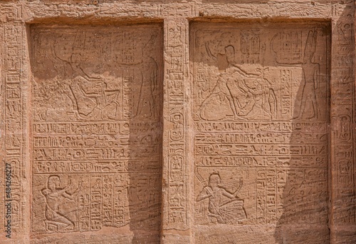 Hieroglyph wall - Egypt