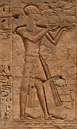 Hieroglyph wall - Egypt
