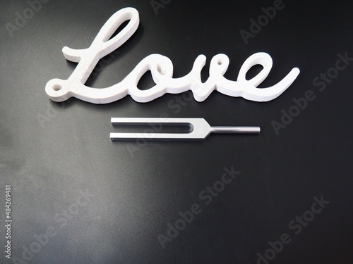 Increasing Love's Frequency 528Hz Tuning Fork and Love Sign
