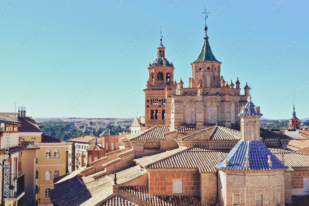 View of the cathedral of Teruel, Aragon.