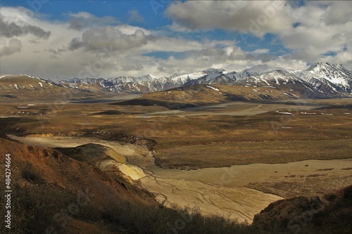 Glaciated valley in Denali National Park © RJ Ridley