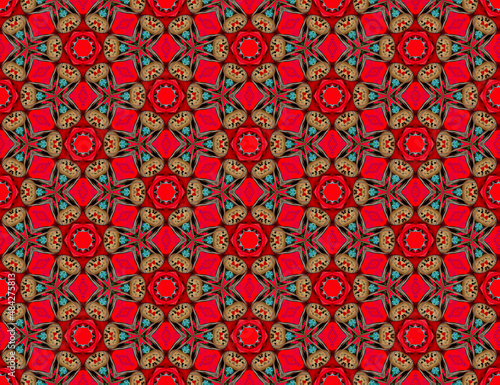 Abstract background of a halloween scarecrow