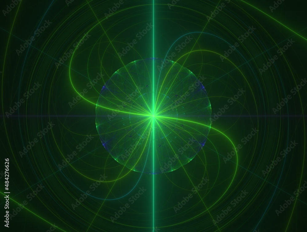 Fototapeta premium Imaginatory fractal abstract background Image