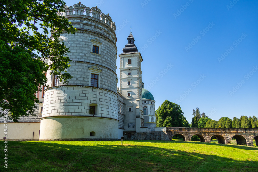 Renaissance castle in the south of Poland