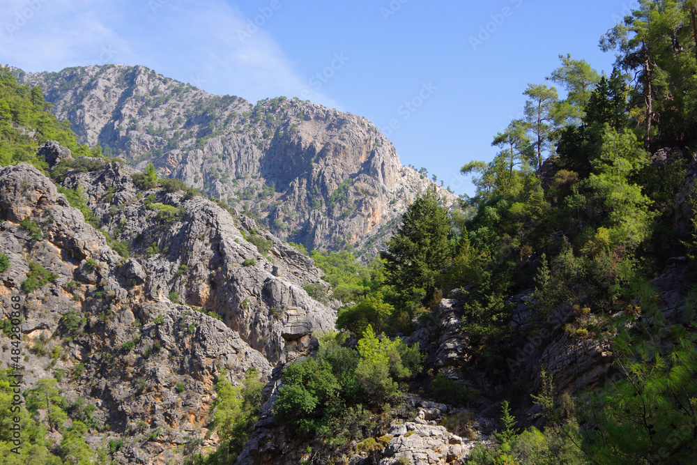 Mountain landscape. Taurus Mountains in Turkey.