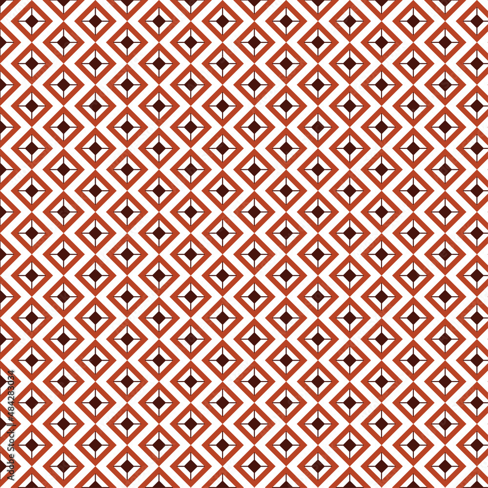 Seamless geometric allover pattern