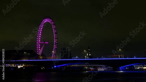 bridge at night